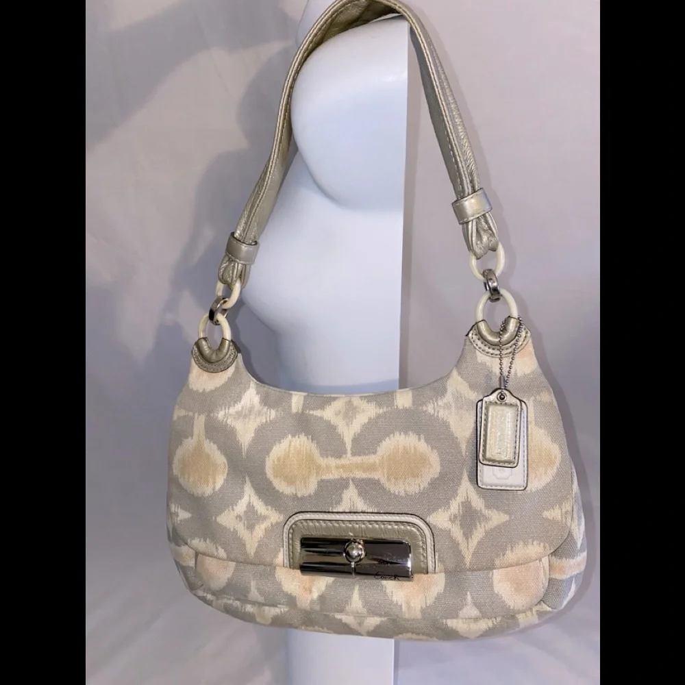 Coach Kristin Ikat Small Shoulder Bag